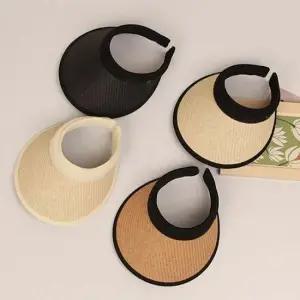 러닝썬캡 자외선차단 마크G 데일리 밀짚 썬캡 스웨트밴드 여름