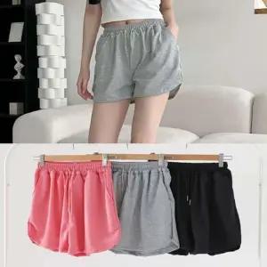 트레이닝숏팬츠 여성 3부 트레이닝 숏팬츠 1P 편한 밴딩 무지 반바지