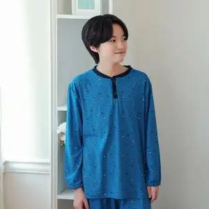 [하프클럽/]핫주니어복구잠옷 남 블루독