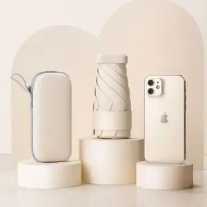 양우산 초경량 미니 양우산 양산 접이식 UV 차단 암막