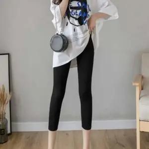 9부레깅스 여성 런닝 운동복 면 모달 레깅스 팬츠