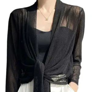 여름가디건 여자 시스루 가디건 신상 데일리룩 바캉스룩 코디