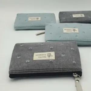 이너백 화장품 그레이 천파우치 이너백