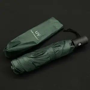 암막 자동 양우산 그린 3단자동우산 접는우산