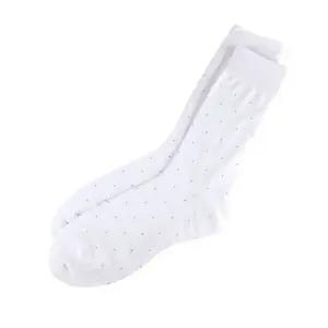 남자 장목 정장패션양말 흰색 1켤레 양말