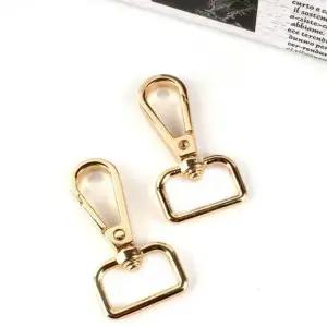 굿즈 합금소재 누름식고리 오링달린D고리 가방 부자재 D링 버클 가방끈 골드