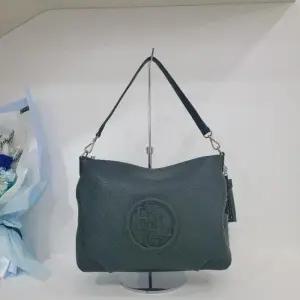 M백화점 천연 소가죽 고급스런 숄더백겸 크로스백 BTSH006-그린