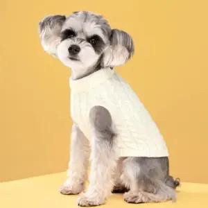 겨울 가을 반려견 강아지 옷 귀여운 니트 스웨터 실내복 (WFKHEEK)