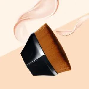 [룽스]휴대용 블러셔브러쉬 메이크업 파우더브러쉬