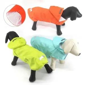 강아지 우비 레인코트 반려견 비옷 방수 애완견 레인웨어 (WFKINOR)
