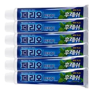 페리오 뉴 후레쉬 알파 치약 150g x6