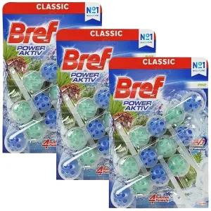 브레프 파워 액티브 변기세정제 파인향 3p 3개 gx