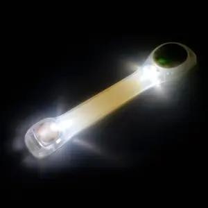 LED 안전야광밴드 흰색 야간 런닝 사이클 작업 라이트밴드