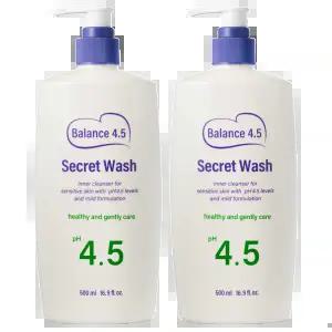 약산성 여성청결제 대용량 500ml 2개 Y존 이너 퍼퓸 케어 젤 질 순한 세정제 페미닌 워시