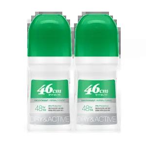 온더바디 46cm 롤온 데오드란트 허벌 포레스트향 75ml x 2개