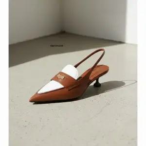 MIU 여성 구두 페니 로퍼 슬링백 힐