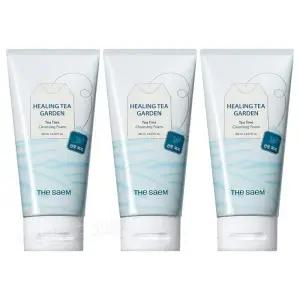 더샘 힐링 티 가든 티트리 클렌징 폼 150ml 3개