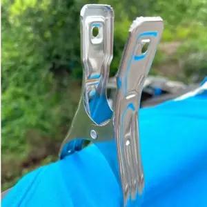 튼튼한 대형 빨래집게 이불 집게 스테인리스 세탁 1개 (WFKKOZH)