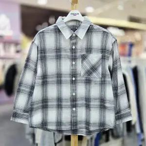 [폴햄키즈] 영스터 공용)컴포트 데님 오버핏 셔츠G5WC3720-CBK [P003751213]