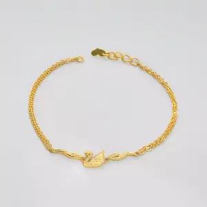 [베티블루] 995 999 24K 순금 백조 여성 여자 7.5g 금 팔찌