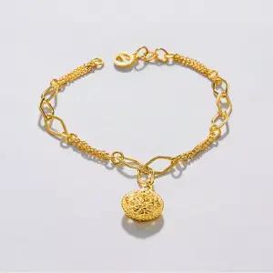 [베티블루] 995 999 24K 순금 클로버 펜던트 1 여성 여자 7.5g 금 팔찌