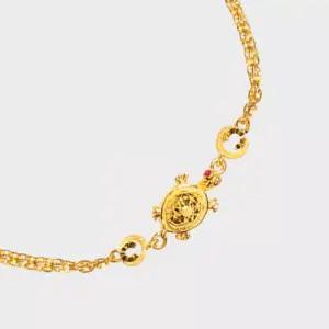 [베티블루] 995 999 24K 순금 등껍질 거북이 여성 여자 7.5g 금 팔찌