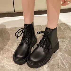 볼드솔 스테디 가죽 레이디하이 대형사이즈 워크부츠 US507