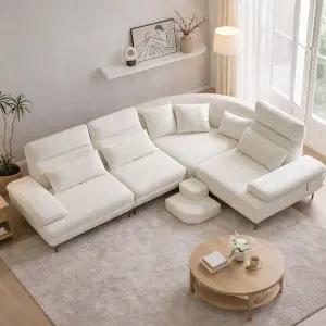 광폭 이지클린 스윙 기능성패브릭 코너세트 소파 SK5203R (착불)