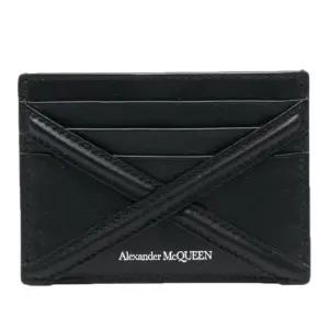 블랙 가죽 엠보스드 로고 카드지갑 7263241AAD0 1000