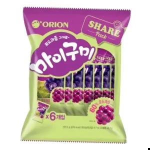 아이간식 오리온 포도과즙 그대로 마이구미 (반박스 259.2gx6개