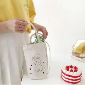 [라일리] Rly 캔버스백 크로스백 데일리 텀블러 미니 휴대 물병