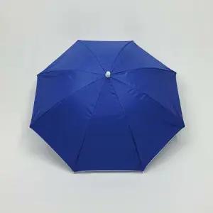 소형 쓰는 블루 머리에