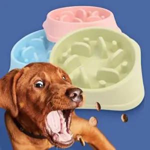 강아지 다이어트밥그릇 애견 슬로우식기 급체방지식기 WC7A5DB