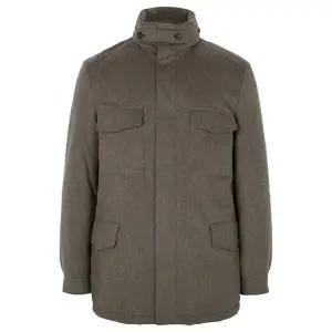 로로피아나 25FW 헤이즐넛멜란지 트래블러 필드 캐시미어 자켓 FAP9739 H879