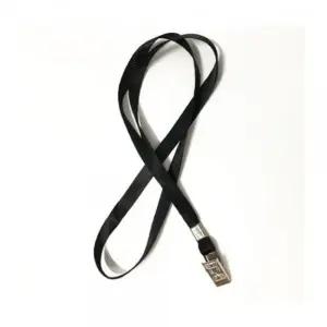 사원증줄 목걸이줄 명찰 출입증용 블랙 사원증줄 목걸이줄 명찰목걸이 사원증목걸이줄