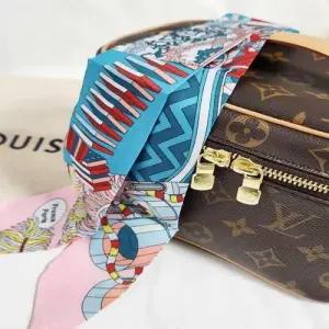 고급가방 가방손잡이 캐리어네임텍 1P 핑크 스카프 방 WFLQM73