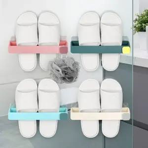슬리퍼거치대 화장실 실내화걸이 신발정리대 욕실수납 욕실화보관