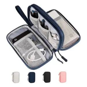 키밍 디지털 수납파우치 휴대용 다용도 가방 백망사치 보조배터리치 여행치 마우스치 충전기치 배터리치 용