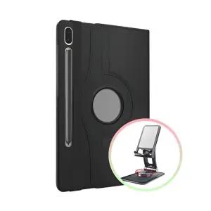 갤럭시탭S7 플러스 크로스 케이스+회전 거치대보호 태블릿용품 액세서리 커버