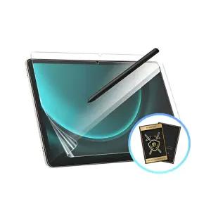 갤럭시탭S8 울트라 강화 무지문 보호필름 2매+전자파 차단 스티커액정 악세사리 태블릿 패드