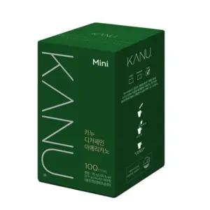 카누 디카페인 아메리카노 원두커피믹스 미니 100