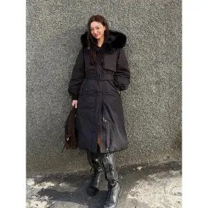 HACIE 민경,유니 PICK CLOUD TRENCH GOOSE DOWN COAT IVORY BLACK 1102426