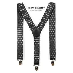 블랙서스팬더 패션멜빵남자 남자멜빵코디 남성정장