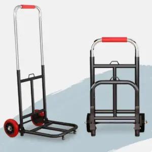 접이식 휴대용 대차 저소음바퀴 캠핑 구루마 핸드카 마트