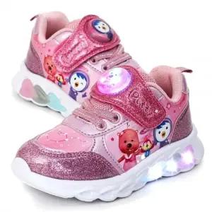 피앤디 운동화 뽀로로 오로라 LED 발광운동화 (택1) 캐릭터 아동 신발
