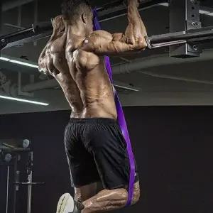 스트레칭 풀업 스쿼트 헬스 보조 장비 라텍스소재 스포츠 밴드 운동 소품 다양한 운동에서 사용