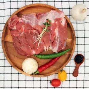 한돈 냉장 돼지고기 뒷사태 덩어리 수육용 1kg