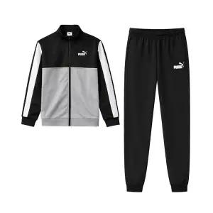 푸마 PUMA 스포츠 B 트랙수트 여성 아동 주니어 트레이닝 세트 운동복 짐웨어 런닝복 블랙 689720-01