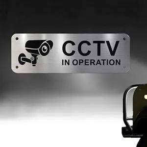 고품질 CCTV 녹화중 알림 스티커 촬영중 표지판 보안 M13126 cctv스티커 cctv작동중 cctv안내 WFHYLLV
