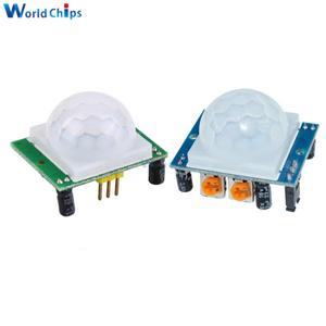 1pcs HC-SR501 IR 적외선 모션 센서 감지기 모듈 Arduino 라즈베리 파이 키트 블루/그린